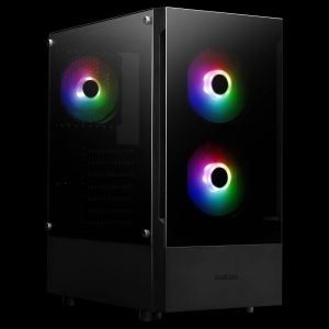 Gamdias Case ATX - TALOS E3 - aRGB, Tempered Glass