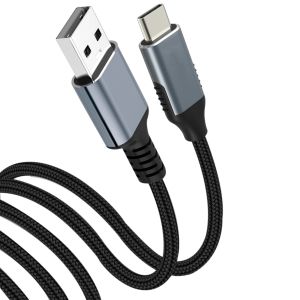 VCom Кабел USB 3.1 Micro type C / USB 2.0 AM Black - CU405M-1.8m