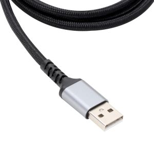 VCom Кабел USB 3.1 Micro type C / USB 2.0 AM Black - CU405M-1.8m