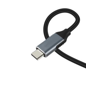 VCom Кабел USB 3.1 Micro type C / USB 2.0 AM Black - CU405M-1.8m