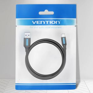 Vention Кабел USB 3.1 Type-C / USB 2.0 AM - 1M Black 5A Fast Charge - CORBF