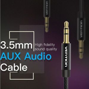 Vention Fabric Braided 3.5mm M/M Audio Cable 1m - BAGBF