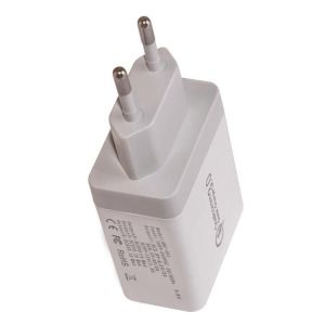 Makki Fast Charger - QC3.0+3xUSB 30W White - MAKKI-QC48W4