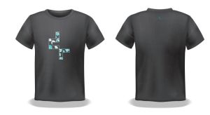 DeepCool рекламна фланелка DEEPCOOL T-Shirt new logo Black