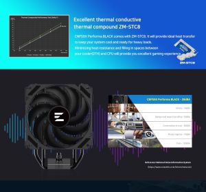 Zalman CPU Cooler CNPS9X PERFORMA BLACK