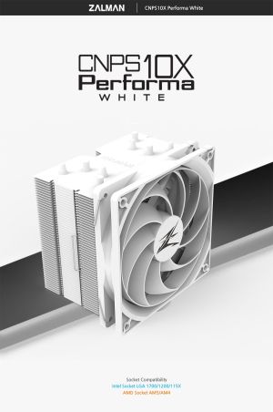 Zalman CPU Cooler CNPS10X PERFORMA WHITE