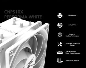 Zalman CPU Cooler CNPS10X PERFORMA WHITE