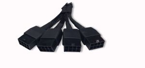 Makki преходник Cable Adapter 4xPCI-E 8pin to PCI-E Gen.5 12pin 12VHPWR