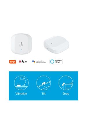 Woox умен сензор Sensor - R7081- Zigbee Smart Vibration Sensor