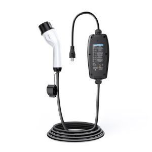 Orico Мобилна зарядна станция за електромобил EV-CHARGER 16A 1-phase Type-2 EU port, 5m cable - AUG416-EU-05-BK