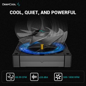 DeepCool CPU Cooler AK620 Zero Dark - Dual-Tower - LGA1700/AM5