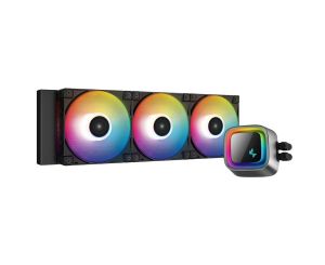 DeepCool Water Cooling LS720 - Addressable RGB, Infinity mirror design - LGA1700/AM5