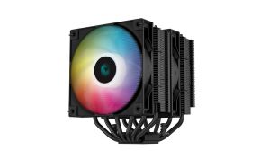 DeepCool охладител CPU Cooler AG620 BK - Addressable RGB, Dual-Tower - LGA1700/AM5