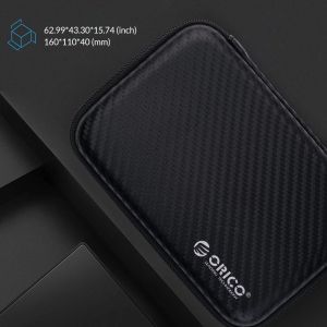 Orico калъф за външни дискове Portable Storage Bag - 2.5" Black - PHM-25-BK