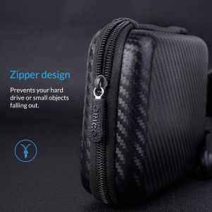 Orico калъф за външни дискове Portable Storage Bag - 2.5" Black - PHM-25-BK