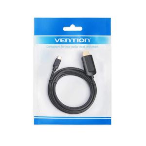 Vention кабел Cable Type-C to HDMI - 2.0m 4K Black - CGUBH