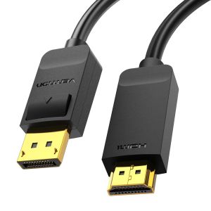 Vention Cable DisplayPort to HDMI 1.5m - 4K, Gold Plated - HAGBG