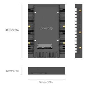 Orico HDD Caddy 2.5-to-3.5 inch - 1125SS-V1-BK-BP