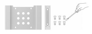 Orico Адаптер SSD/HDD bracket 2.5"/3.5"->5.25" - AC52535-1S