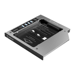 Orico Laptop Caddy 9.0-9.5mm SATA3 with LED/switch - M95SS-SV