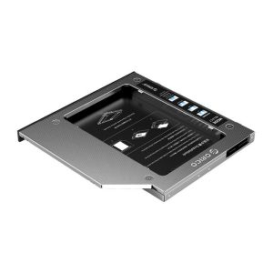 Orico Laptop Caddy 9.0-9.5mm SATA3 with LED/switch - M95SS-SV