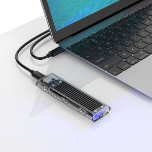 Orico външна кутия за диск Storage - Case - M.2 NVMe M key - USB3.1 Type-C - TCM2-C3-BK