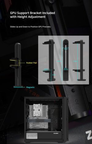 Zalman кутия Case EATX - Z10 PLUS - Tempered Glass