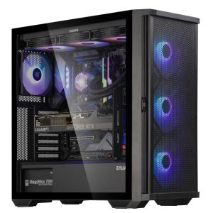 Zalman кутия Case EATX - Z10 PLUS - Tempered Glass