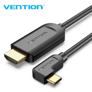 Cablu Vention Tip-C la HDMI Cablu unghi drept 1,5M negru - CGVBG