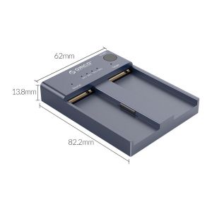 Stație de andocare Orico Storage - Duplicator pentru SSD NVMe M.2 - M2P2-C3-C