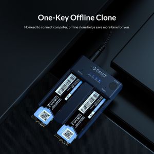 Stație de andocare Orico Storage - Duplicator pentru SSD NVMe M.2 - M2P2-C3-C