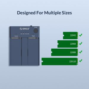 Stație de andocare Orico Storage - Duplicator pentru SSD NVMe M.2 - M2P2-C3-C