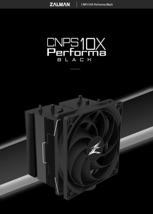 Zalman охладител за процесор CPU Cooler CNPS10X PERFORMA BLACK