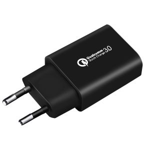 Makki зарядно за стена Fast Charger QC3.0 18W - MAKKI-QC18W-BK