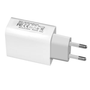 Încărcător rapid Makki Încărcător rapid de perete - QC3.0 + Distribuție de energie Tip-C 18W Alb - MAKKI-PQ18W-WH