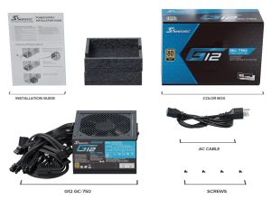 Seasonic Захранване PSU 750W Gold - G12 GC-750