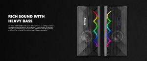 Marvo Gaming Speakers 2.0 6W Bluetooth RGB - MARVO-SG-269