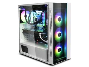 DeepCool Case ATX MATREXX 55 WHITE V3 ADD-RGB WH 3F