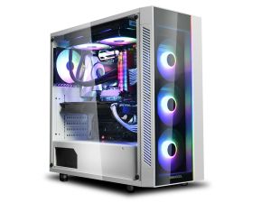 DeepCool Case ATX MATREXX 55 WHITE V3 ADD-RGB WH 3F