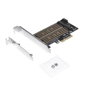 Makki M2 SSD NVMe+SATA (M-key+B-key) to PCI Express 3.0 4x adapter - MAKKI-M2-PCIE-2X