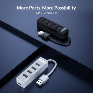 Orico хъб USB3.0/2.0 HUB 4 ports - TWU32-4A