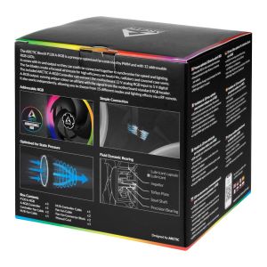 Arctic Fan SET 3x120mm - BioniX P120 A-RGB Bundle with controller/remote