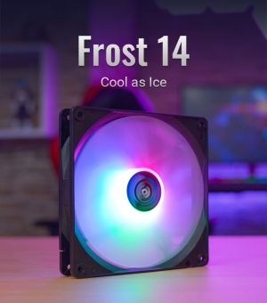 AeroCool вентилатор Fan 140 mm - Frost 14 - Fixed RGB - ACF4-FS10117.11