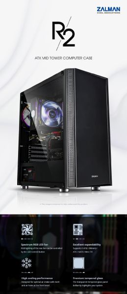 Zalman Case ATX - R2 BLACK