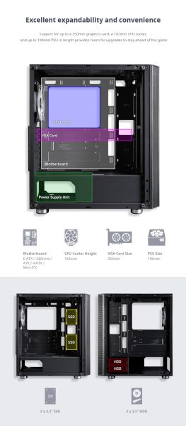 Zalman Case ATX - R2 BLACK