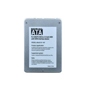 Makki Caddy Convertor M.2 NGFF SSD to 2.5" SATA3, Aluminium - MAKKI-M2-NGFF-2.5