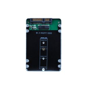 Makki Caddy Convertor M.2 NGFF SSD to 2.5" SATA3, Aluminium - MAKKI-M2-NGFF-2.5