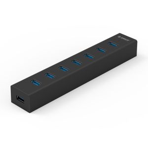 Orico USB3.0 HUB 7 port Black - H7013-U3-AD