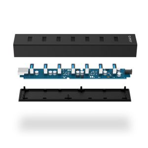 Orico USB3.0 HUB 7 port Black - H7013-U3-AD