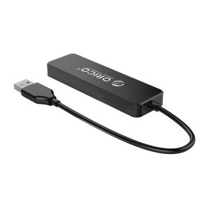 Orico hub USB2.0 HUB 4 bağlantı noktası Siyah - FL01-BK